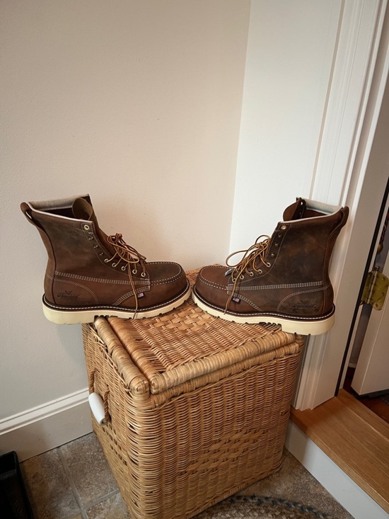 Thorogood 8” Steel Tow Work Boot Size 9.5 NWT main image 5